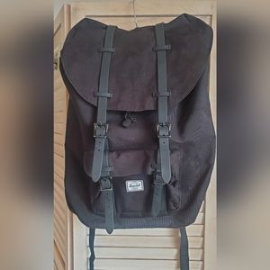 Herschel Supply Co. Little America Black Backpack.